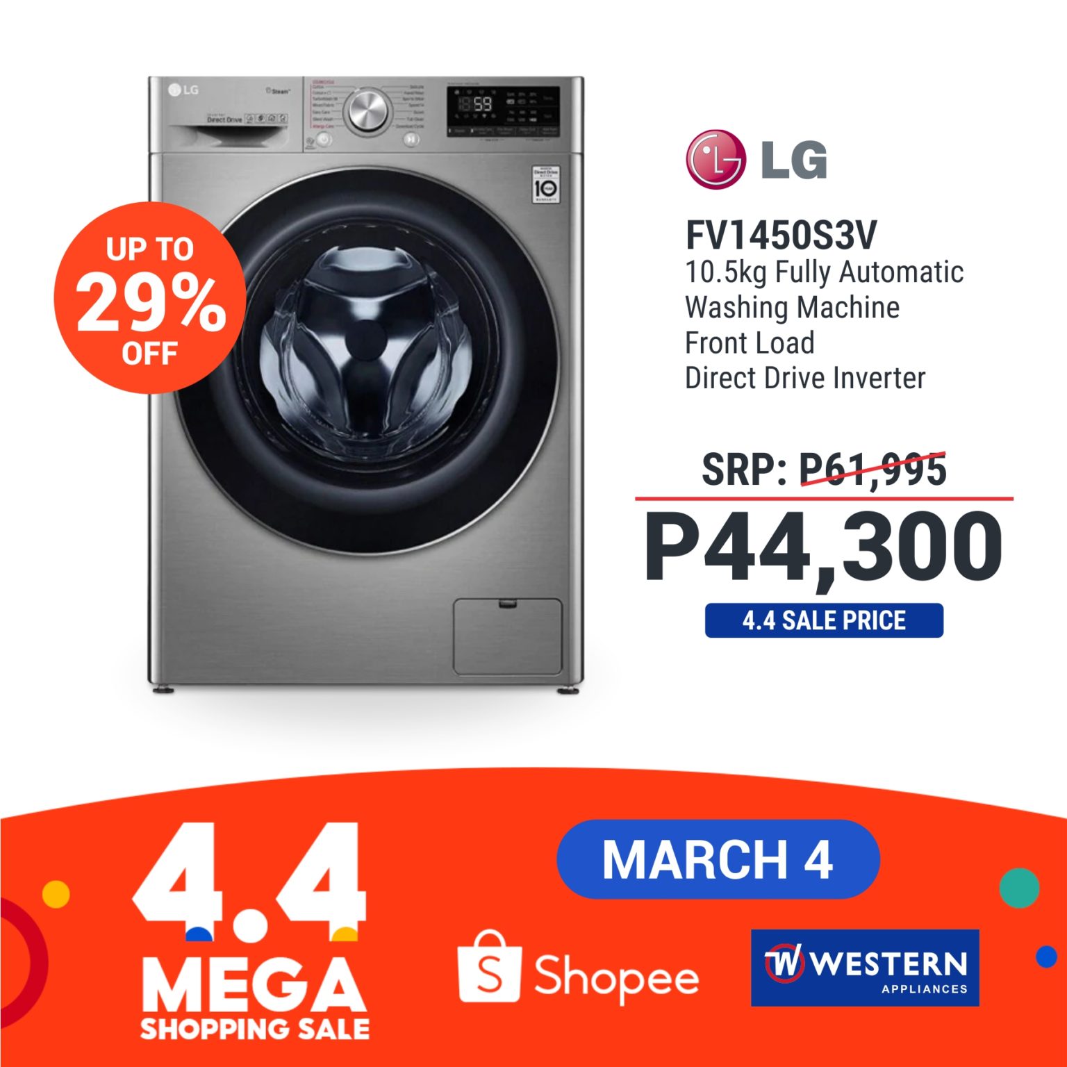 Western Appliances 4.4 Mega Shopping Sale Manila On Sale
