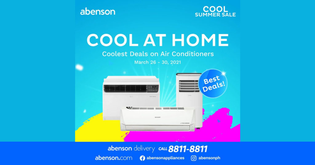Abenson Cool at Home Aircon Deals Manila On Sale