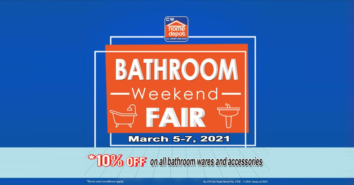 CW Home Depot Bathroom Weekend Fair Manila On Sale