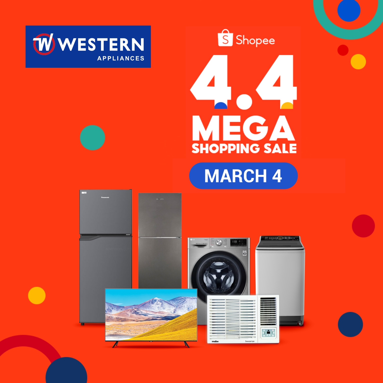 Western Appliances – 4.4 Mega Shopping Sale | Manila On Sale