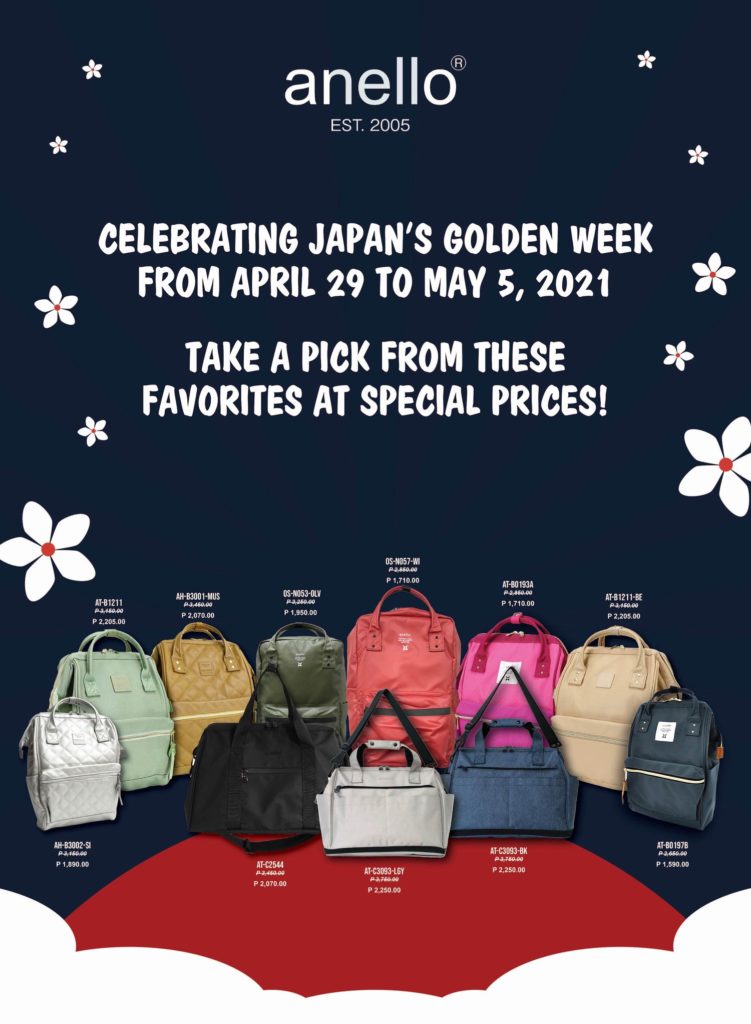anello Japan Golden Week Sale Manila On Sale