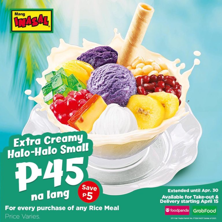 Mang Inasal P45 Extra Creamy Halo Halo Manila On Sale