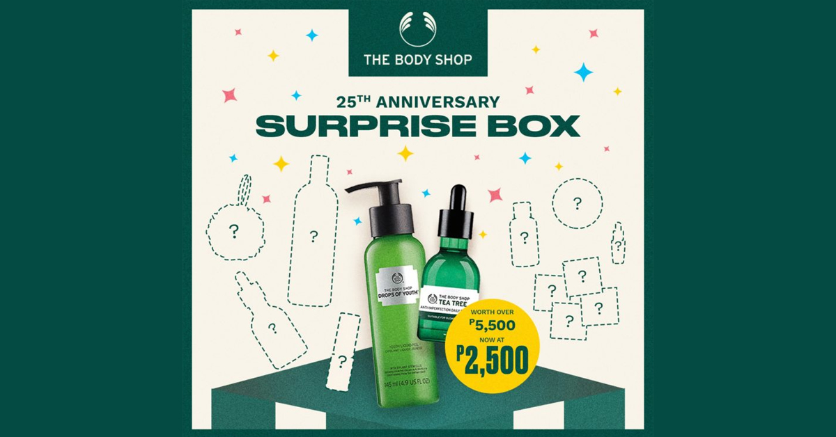 The Body Shop Surprise Box Promo Manila On Sale