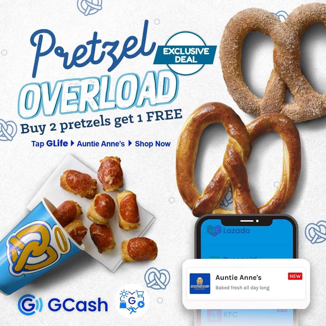 Auntie Anne’s – Free Pretzel Overload Promo | Manila On Sale