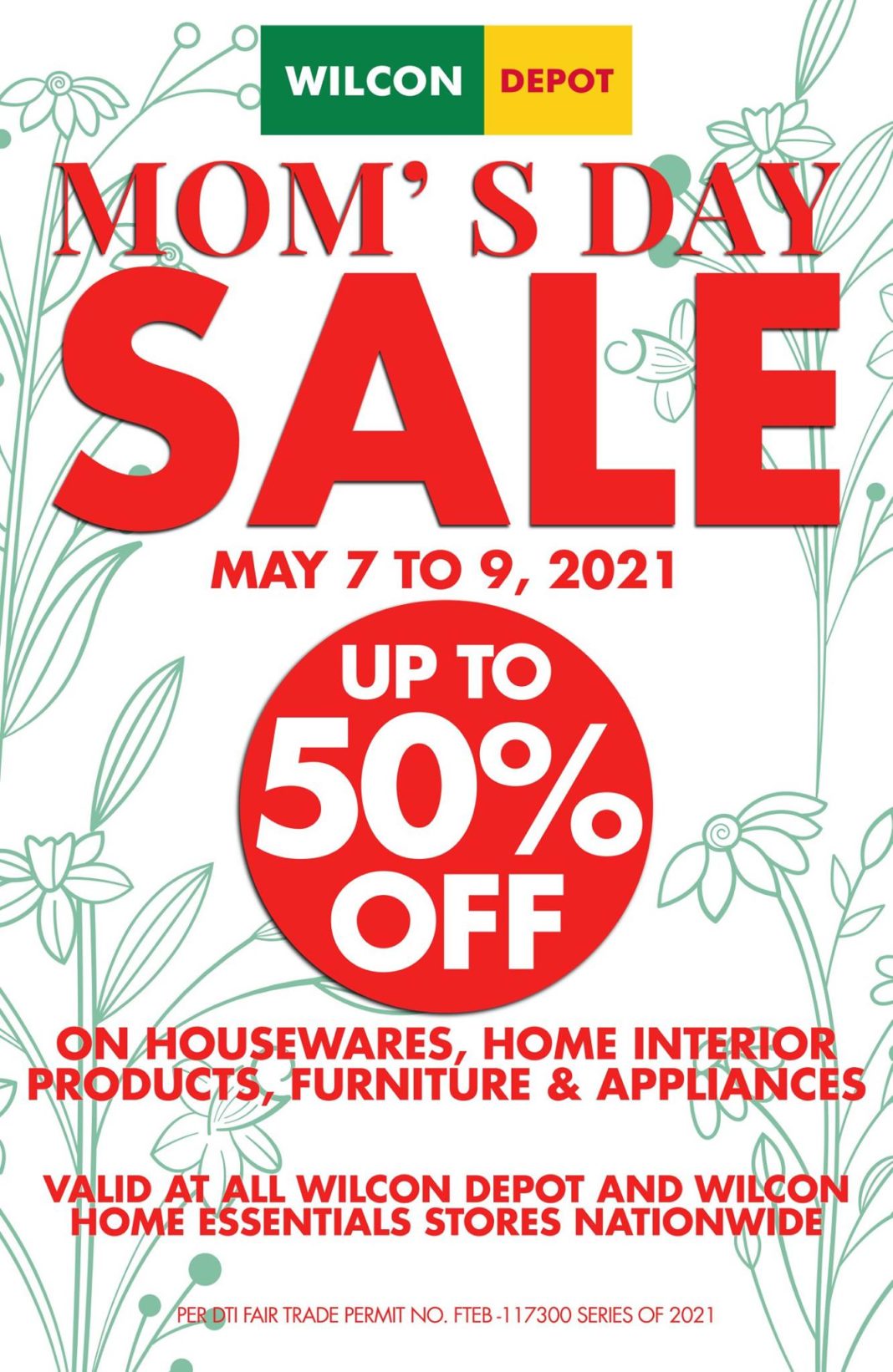 Wilcon Depot Mother’s Day Sale Manila On Sale