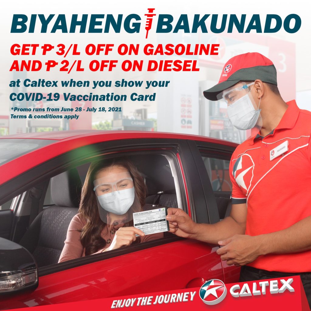 Caltex – Biyaheng Bakunado Promo | Manila On Sale