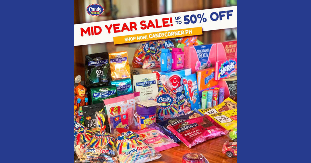 Candy Corner upto 50 OFF MidYear Sale Manila On Sale