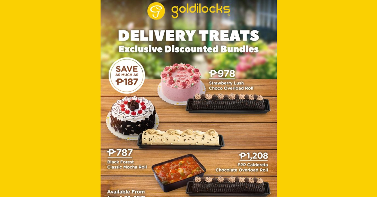 Goldilocks June Delivery Treats Manila On Sale