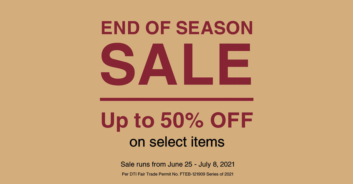 MUJI – End of Season Sale | Manila On Sale
