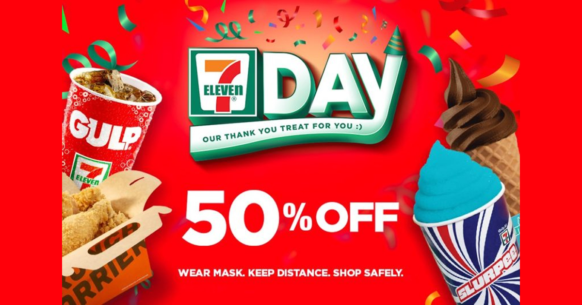 7Eleven Day upto 50 OFF Promo Manila On Sale