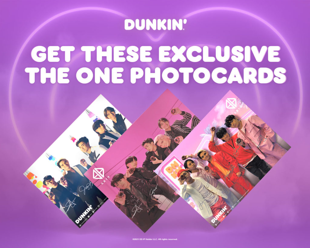Dunkin’ SB19 The One FREE Photocard Promo Manila On Sale