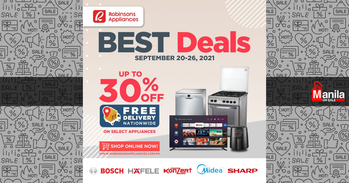 Robinsons Appliances Best Deals Promo Manila On Sale