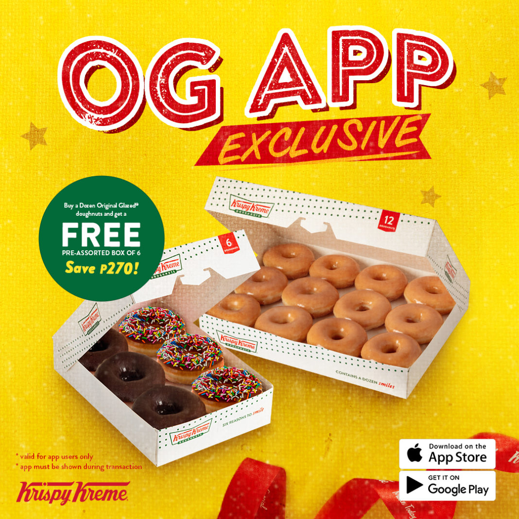 Krispy Kreme OG Card App Exclusive Promo (Save 270) Manila On Sale