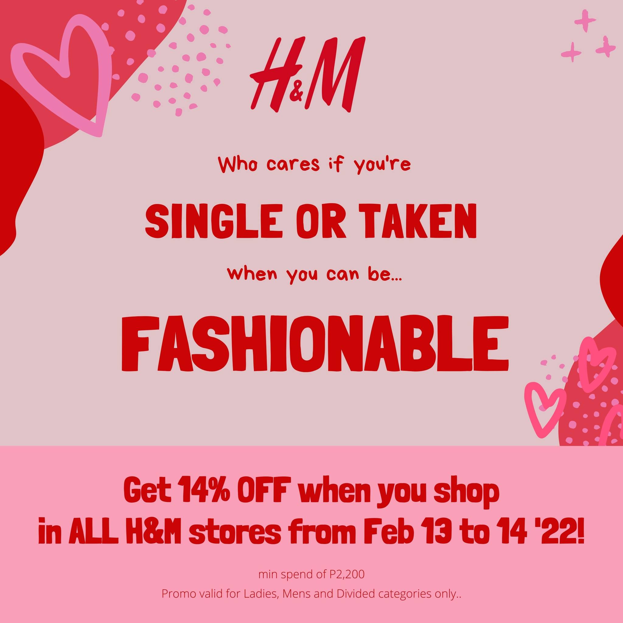 H&M Valentines Deal Manila On Sale