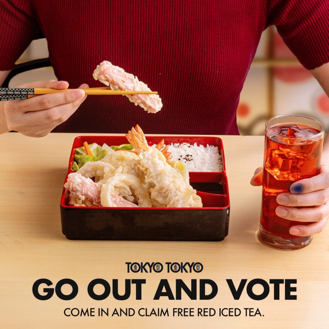 Tokyo Tokyo – Free 20oz Red Ice Tea Voting Promo | Manila On Sale