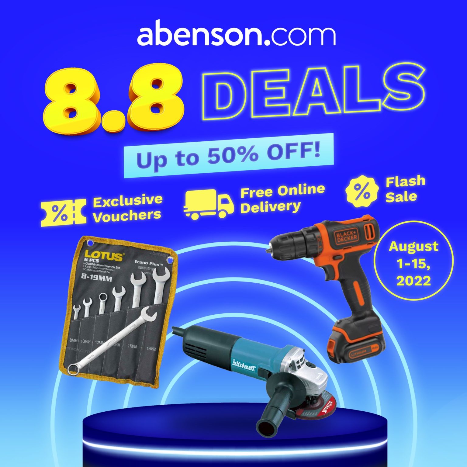 Abenson 8.8 Deals Manila On Sale