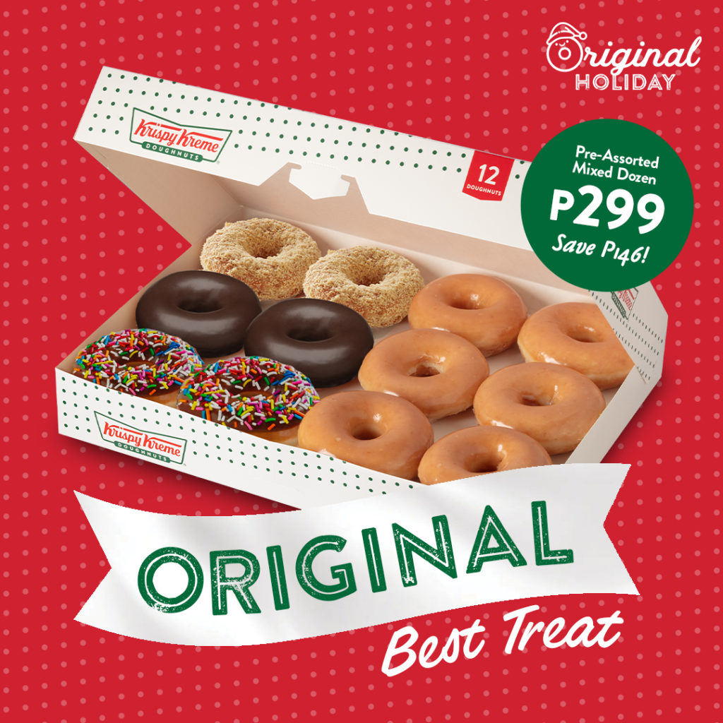 Krispy Kreme November Original Best Treat Manila On Sale