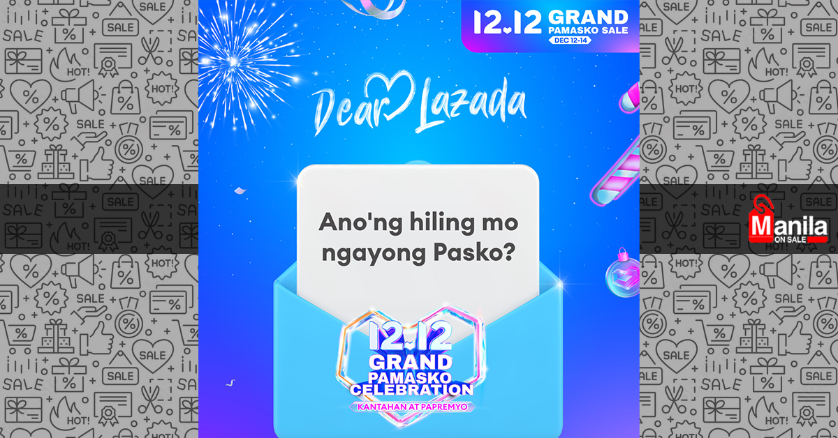 Lazada 12 12 Pamasko Sale Cheat Sheet Manila On Sale