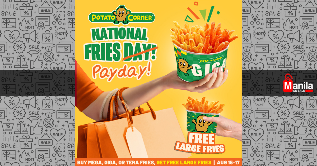 Flavorful Payday Treat with Potato Corner’s National Fries Payday